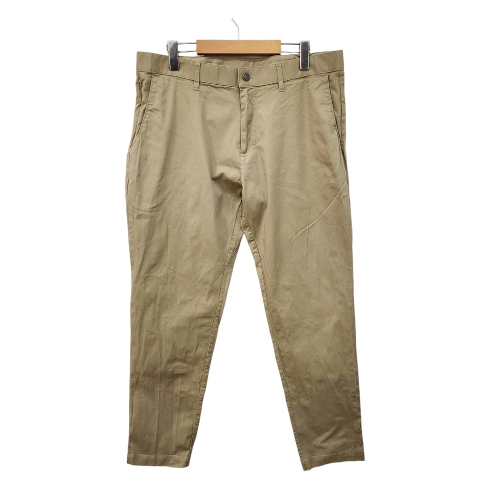 Fabletics Pants 36/32 36x29 Khaki The Only Pant Performance Stretch Golf Chino